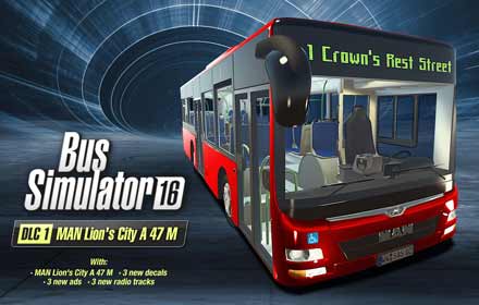 Bus Simulator 16 - MAN Lion's City A 47 M game boxshot cover