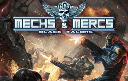 Mechs & Mercs: Black Talons game boxshot cover