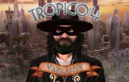 Tropico 4: Vigilante DLC game boxshot cover