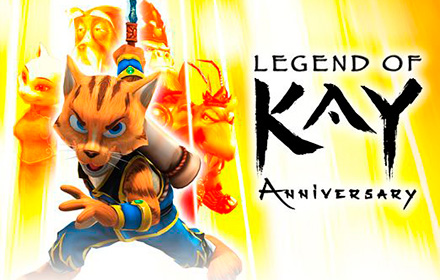 Legend of Kay Anniversary game boxshot cover