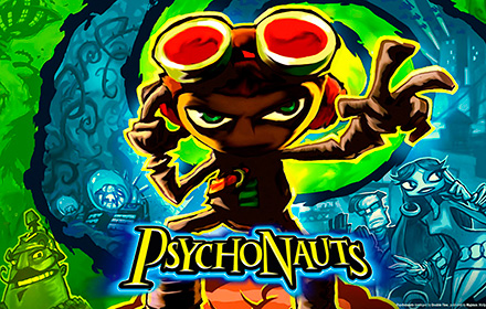 Psychonauts game boxshot cover