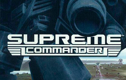 Supreme Commander game boxshot cover