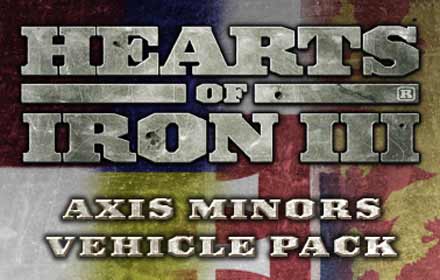 Hearts of Iron III: Axis Minor Vehicle Pack game boxshot cover