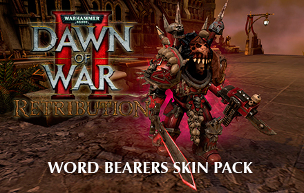 Warhammer 40,000: Dawn of War II: Retribution - Word Bearers Skin Pack game boxshot cover